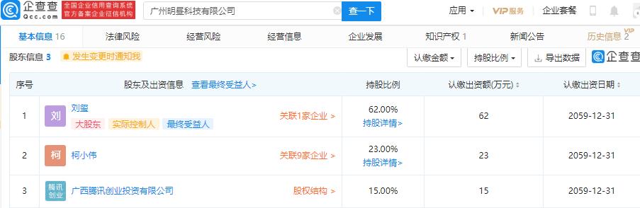 2021年4月,法定代表人為劉璽,經(jīng)營范圍包含:工程和技術(shù)研究和試驗(yàn)發(fā)展
